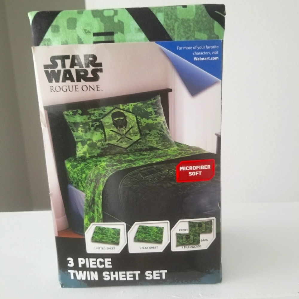 Starwars 3pc twin sheet set